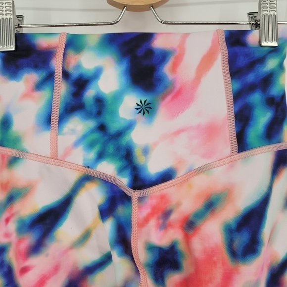 Athleta Elation Tie Dye 7/8 Tight leggings size XXSMALL - Picture 5 of 6
